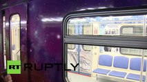 Russia: Moscow Metro launches 'Cosmic' Train for Cosmonautics Day