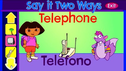 Dora's Say It Two Ways Bingo - Nick Jr. Games - HD