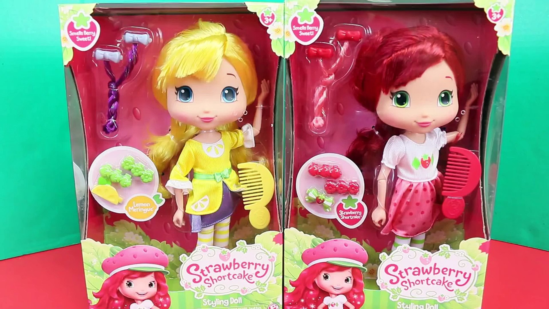 strawberry shortcake styling doll