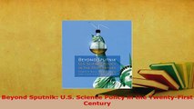 PDF  Beyond Sputnik US Science Policy in the TwentyFirst Century Read Online