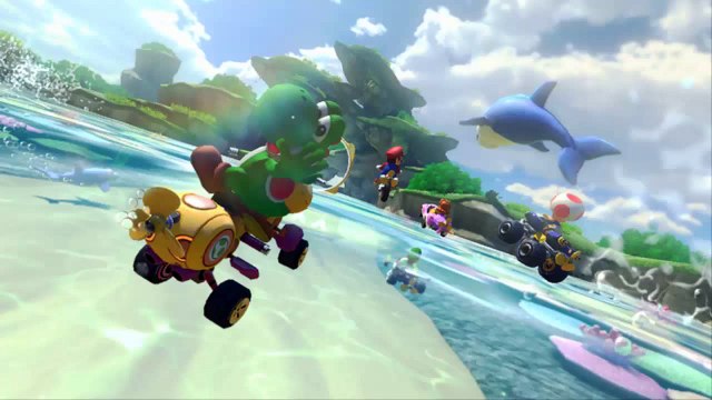 Mario Kart 8 - Dolphin Shoals Music Extended