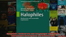 Free PDF Downlaod  Halophiles Biodiversity and Sustainable Exploitation Sustainable Development and  DOWNLOAD ONLINE