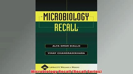 Free   Microbiology Recall Recall Series Read Download