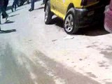 تنسيقية التآخي : حلب الأشرفية إسعاف أحد الجرحى 10-4-2012 ج1