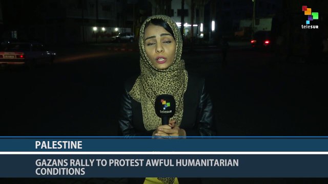 Palestine: Gazans Rally To Protest Awful Humanitarian Conditions