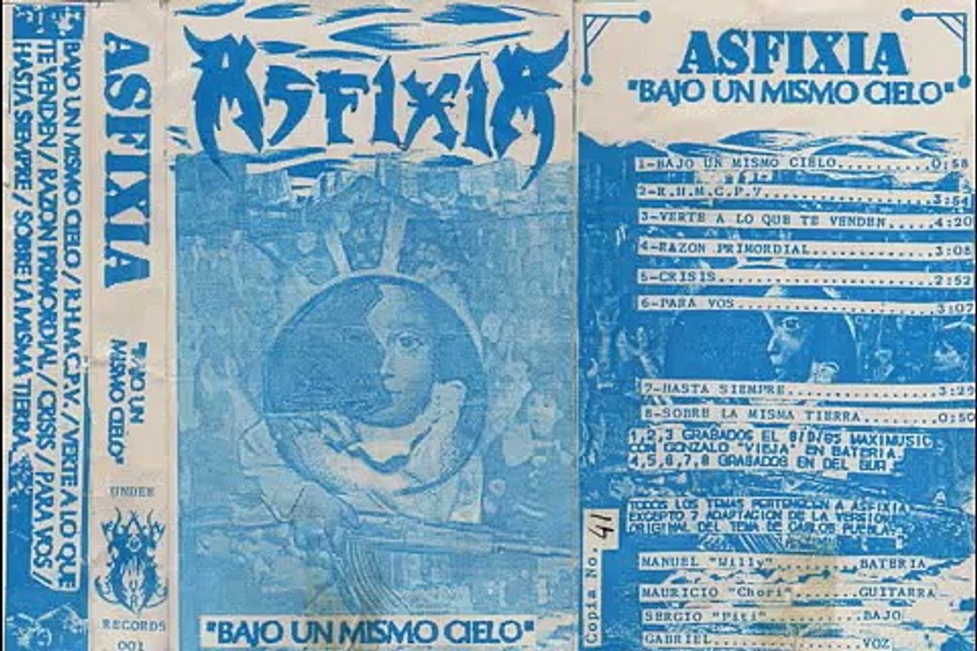 Asfixia -  rock uruguayo.  Para vos.