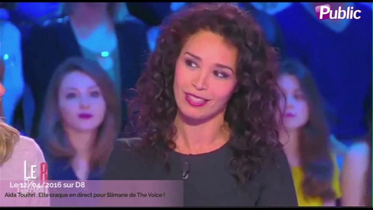 Exclu vidéo : Aïda Touihri : Elle craque en direct pour Slimane de The Voice !