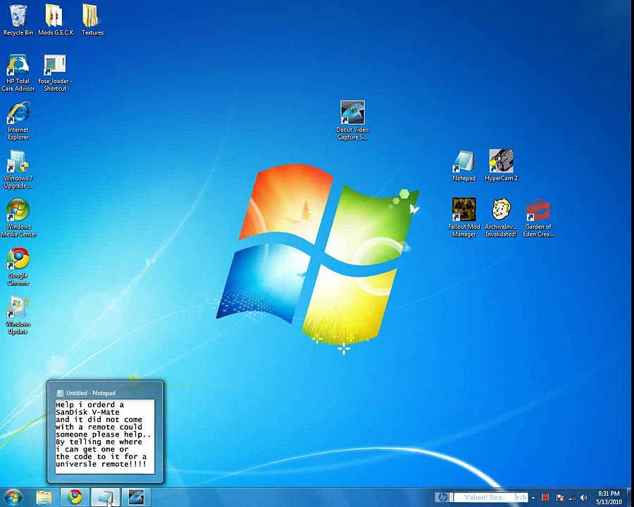 HELP (V-MATE SANDISK)
