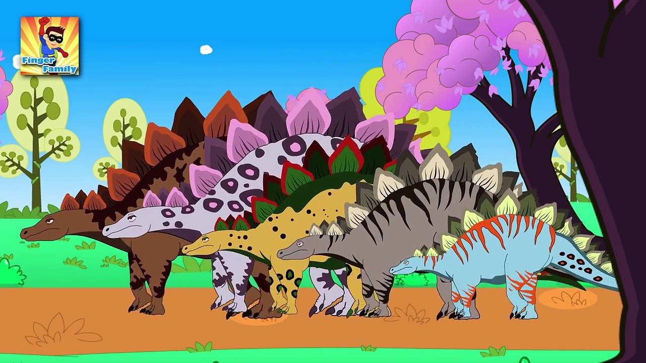 Crazy stegosaursus Vs Crazy anchiceratops Finger Family and Many More | The Finger Family Songs