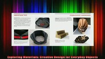 Read  Exploring Materials Creative Design for Everyday Objects  Full EBook