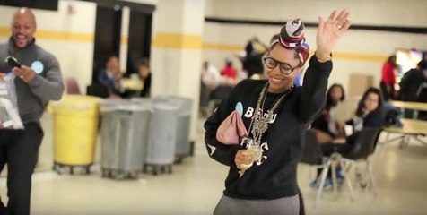 Erykah Badu Surprises Students at NEWARK 2016