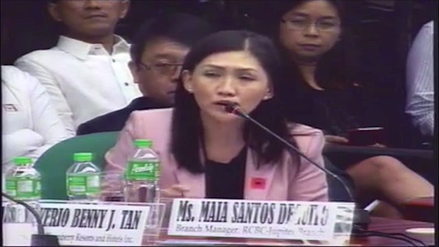 Maia Deguito denies delivering money in Solaire
