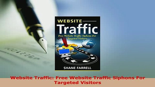 PDF Website Traffic Free Website Traffic Siphons For Targeted Visitors Download Online