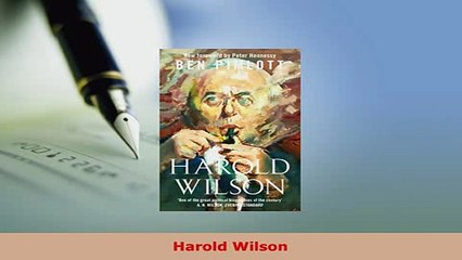 Read and Download Harold Wilson PDF Online 📘