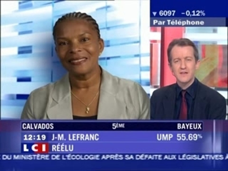 Christiane Taubira - Interview - (18/06/07)