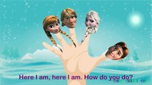 Finger Family Disney Frozen Nursery Rhymes Song | Disney Frozen Finger Family Song for Kids