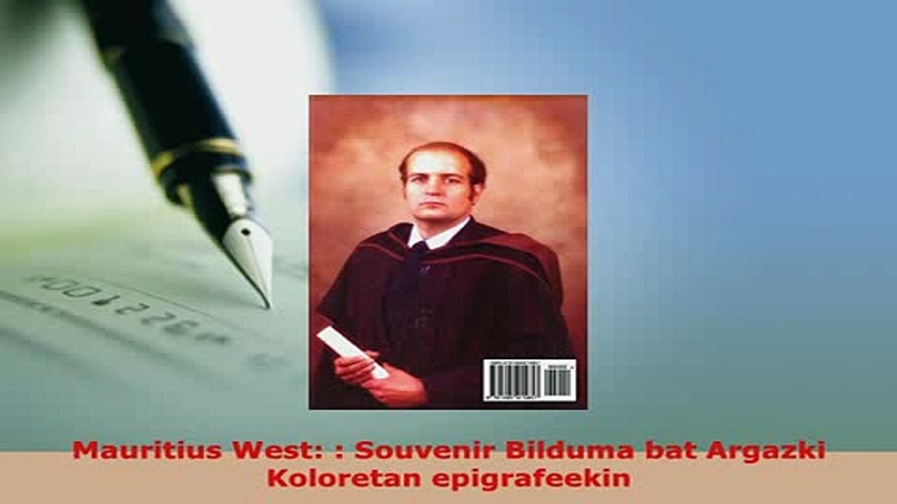 PDF  Mauritius West  Souvenir Bilduma bat Argazki Koloretan epigrafeekin Read Full Ebook
