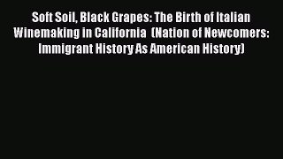 [Read book] Soft Soil Black Grapes: The Birth of Italian Winemaking in California  (Nation