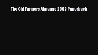 Download The Old Farmers Almanac 2002 Paperback PDF Free