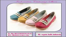 081-252-676-722 (Tsel), Model Sepatu Flat Kulit, Sepatu Boots Wanita Flat Kulit,Sepatu Kulit Pantofel  Wanita