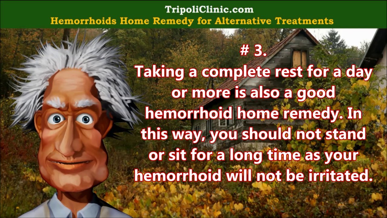 Hemorrhoids Home Remedy for Alternative Treatments