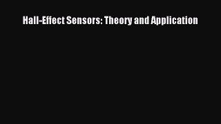 Download Hall-Effect Sensors: Theory and Application Ebook Free