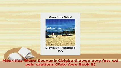 PDF  Mauritius West Souvenir Gbigba ti awọn awọ fọto wà pẹlu captions Fọto Awo Book 8 Download Online