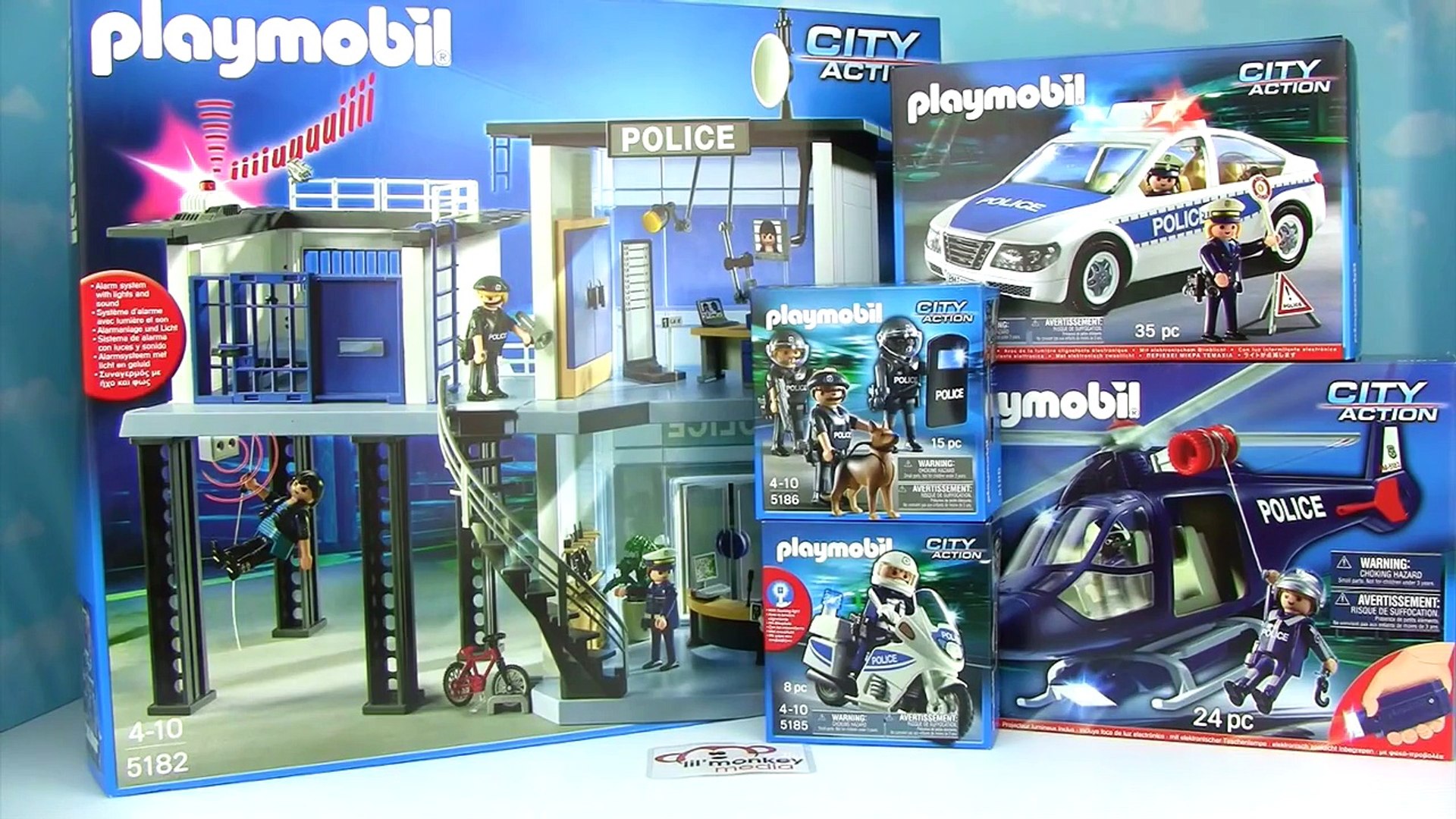 playmobil police helicopter 5183