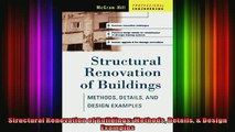 Read  Structural Renovation of Buildings Methods Details  Design Examples  Full EBook