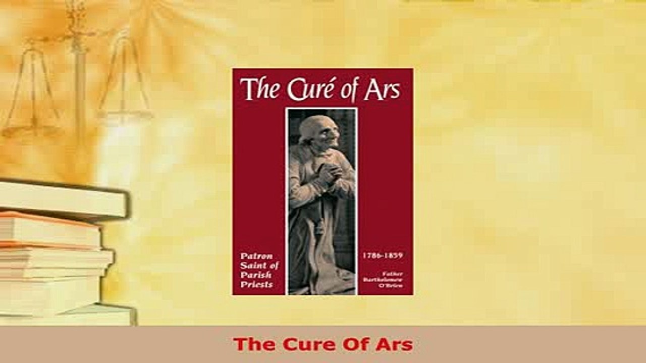 Download  The Cure Of Ars PDF Full Ebook