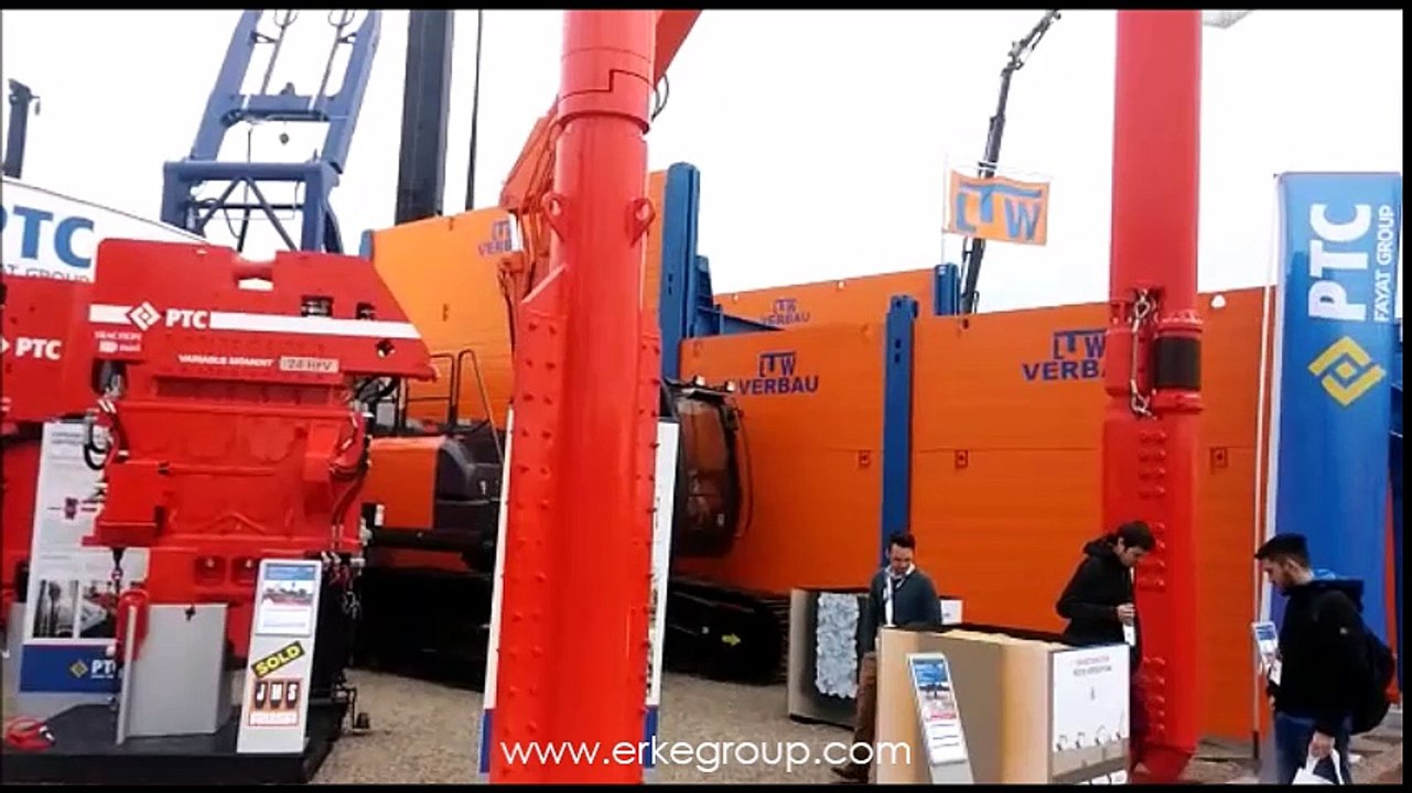Bauma2016, PTC Stand, Erke Group, www.erkegroup.com