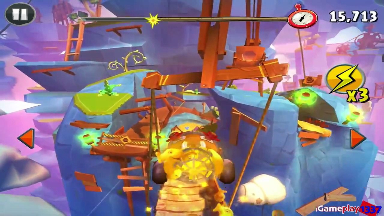 Angry Birds Go: Air Chapter - Track 2 - Time Boom Walkthrough Gameplay Review #50