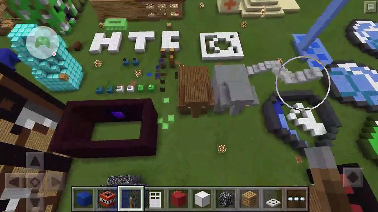 Minecraft Pocket Edition-how to make a TNT cannon