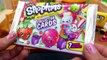 Playdoh Topping Hamburger Toy Surprise + Shopkins Collector Card Blind Bags Cookieswirlc Video