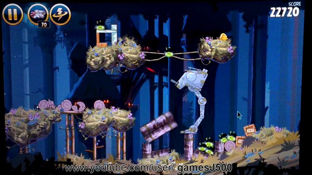 Angry Birds Star Wars 5-15 Gold Egg. MOON OF ENDOR Walkthrough 3 Stars Lösung