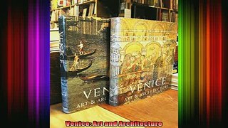 Read  Venice Art and Architecture  Full EBook