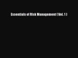 [PDF] Essentials of Risk Management ( Vol. 1 ) [Download] Online