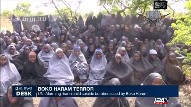 Boko Haram increasingly use child suicide bombers, UN says
