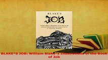 PDF  BLAKES JOB William Blakes Illustrations of the Book of Job Read Full Ebook
