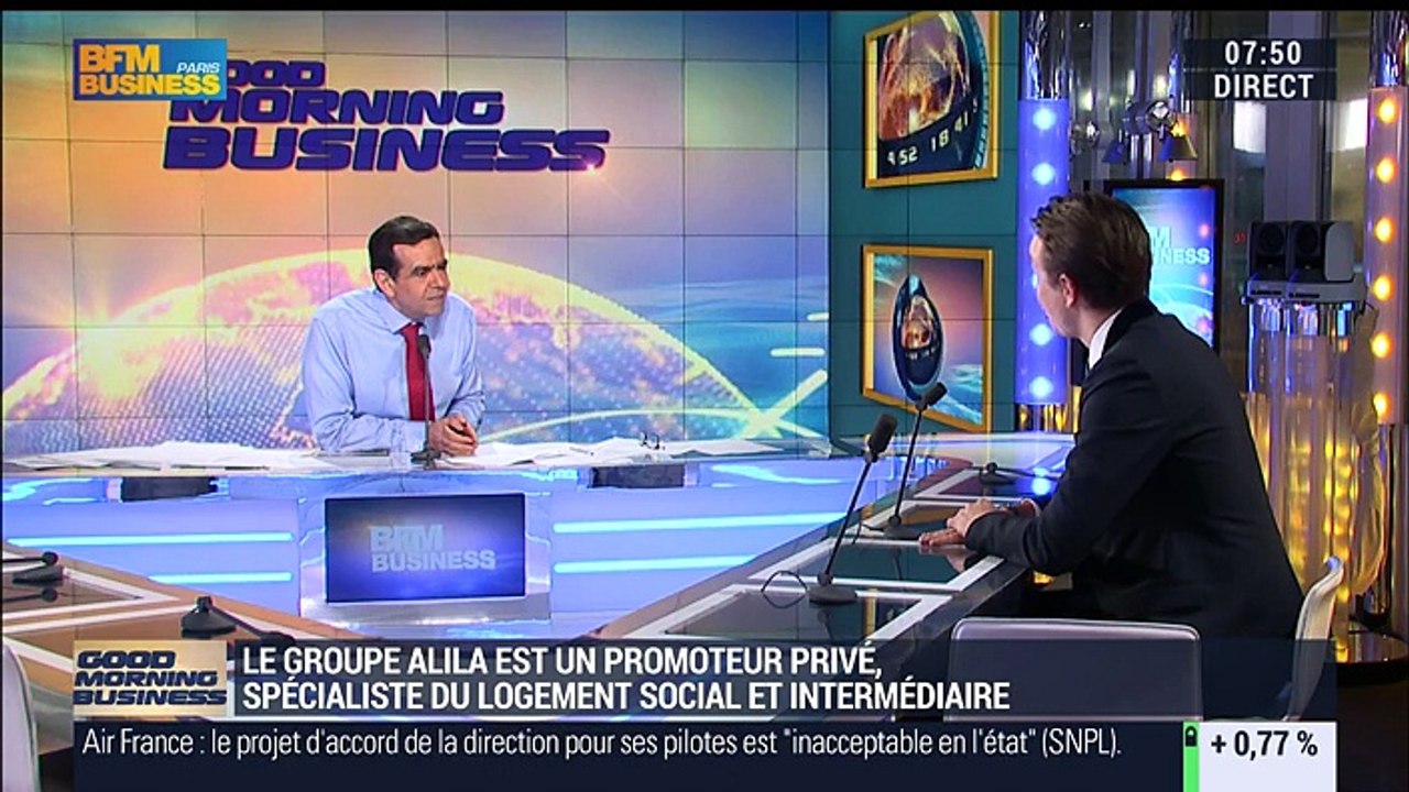 Logement social: "Le groupe Alila fait des logements de grande qualité", Hervé Legros - 13/04