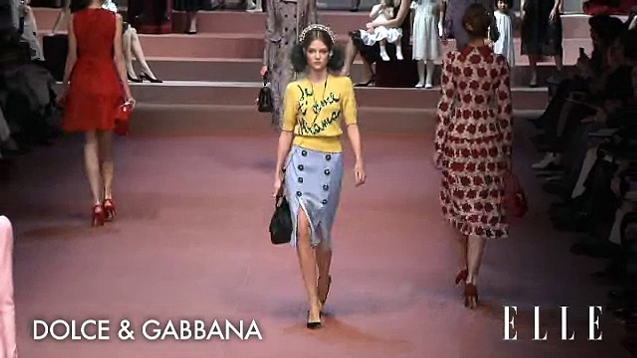 Dolce Gabbana. Milan Fashion Week. Otoño - invierno 2015-2016