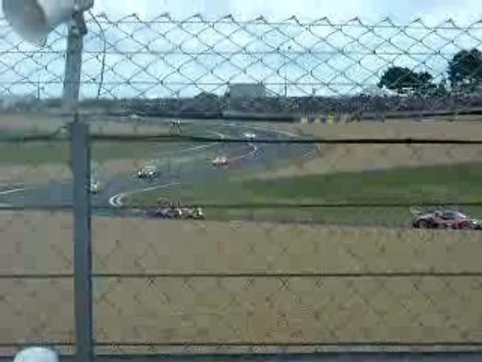 Départ des 24h du Mans 2007