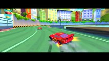 Nursery Rhymes with Lightning McQueen Cars 2 HD Battle Race Gameplay Funny with Disney Pixar Cars