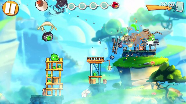 Angry Birds 2 - Level 161-170 Cobalt Plateaus Greenerville Foreman Pig Boss Battle!