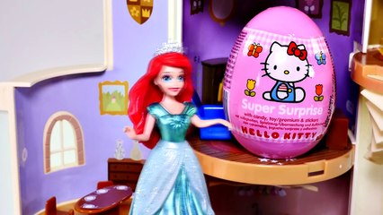 SURPRISE EGG Hunting - Peppa Pig Disney Princess Dora the Explorer Sofia the First Play Doh Toys