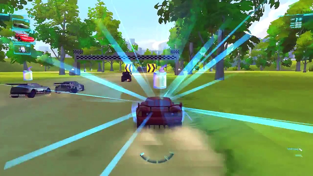 Francesco Bernoulli & Lightning McQueen Disney Pixar CARS 2 Game Battle RACE in HD 1080p