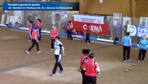 Première partie de poules, sixième étape du Super 16 Féminin, Sport Boules, Caen 2016