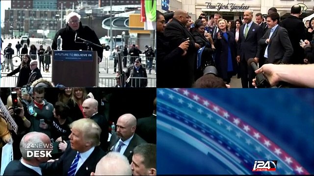 Presidential rival's Clinton, Sanders tied in support among Democrats