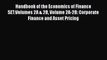 [Read book] Handbook of the Economics of Finance SET:Volumes 2A & 2B Volume 2A-2B: Corporate