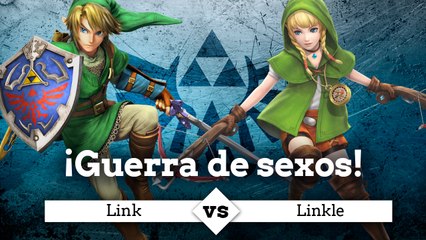 Guerra de sexos en The Legend of Zelda - Link vs. Linkle